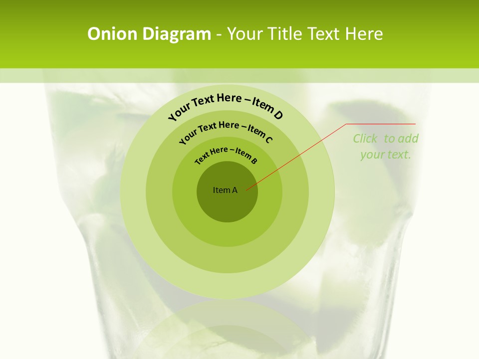 Mint National Poured PowerPoint Template
