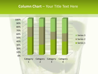 Mint National Poured PowerPoint Template