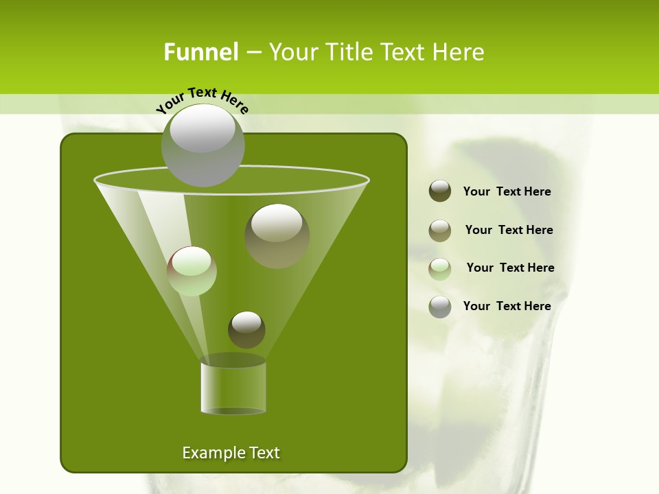 Mint National Poured PowerPoint Template