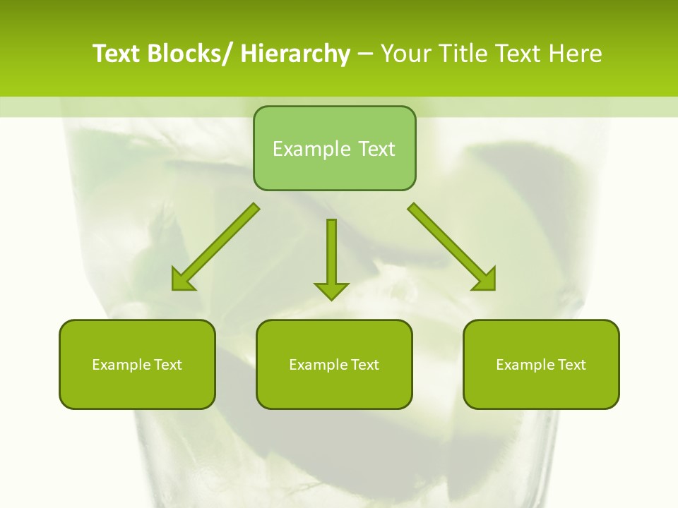 Mint National Poured PowerPoint Template