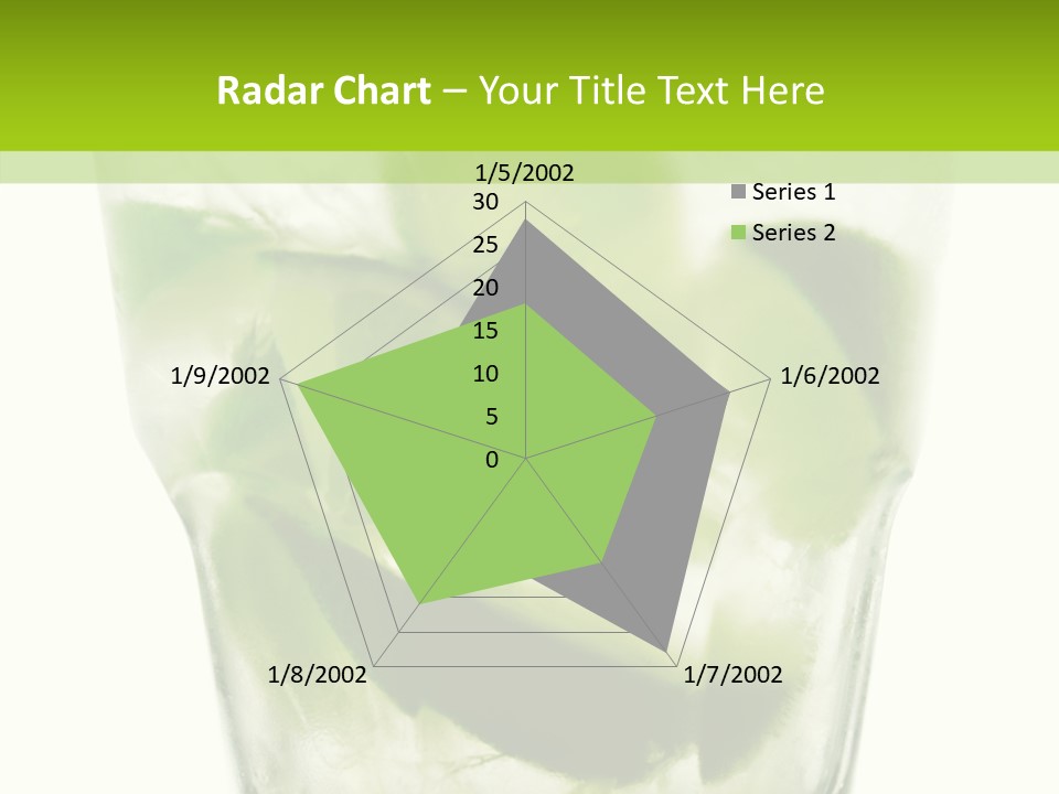 Mint National Poured PowerPoint Template