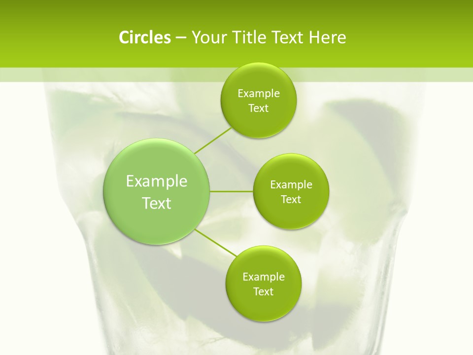 Mint National Poured PowerPoint Template