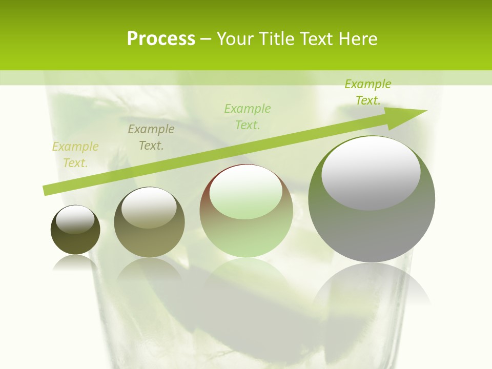 Mint National Poured PowerPoint Template