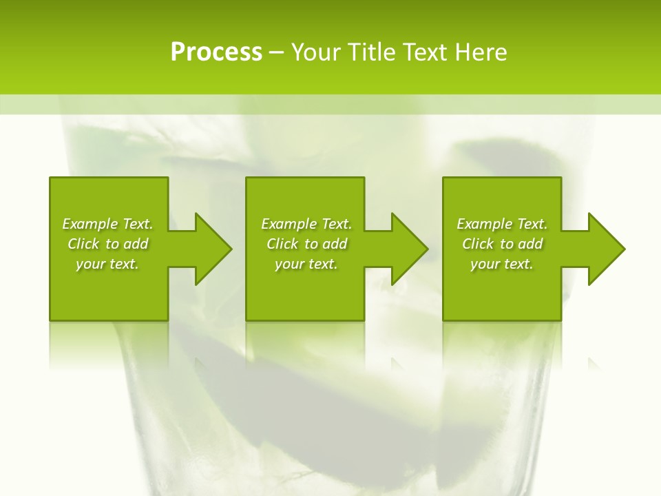 Mint National Poured PowerPoint Template