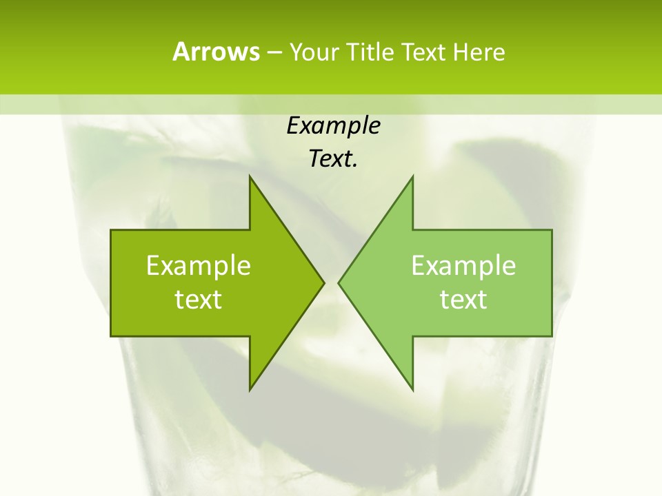 Mint National Poured PowerPoint Template