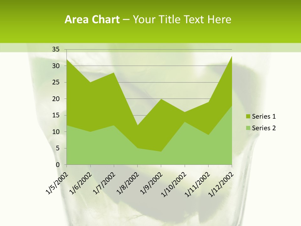 Mint National Poured PowerPoint Template