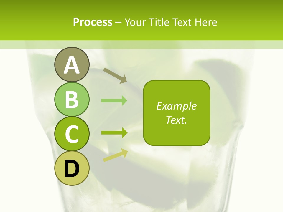Mint National Poured PowerPoint Template