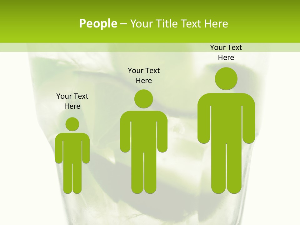 Mint National Poured PowerPoint Template