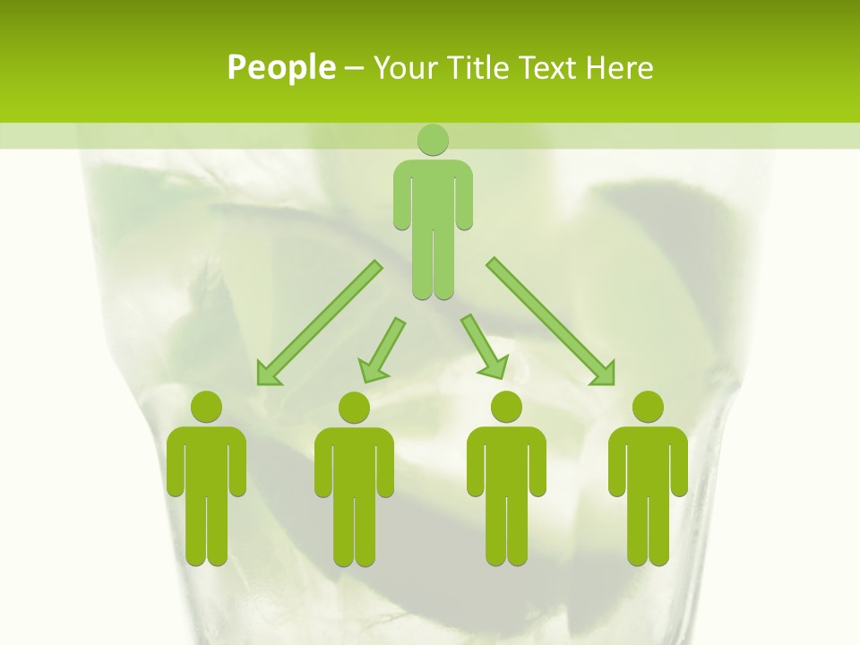 Mint National Poured PowerPoint Template