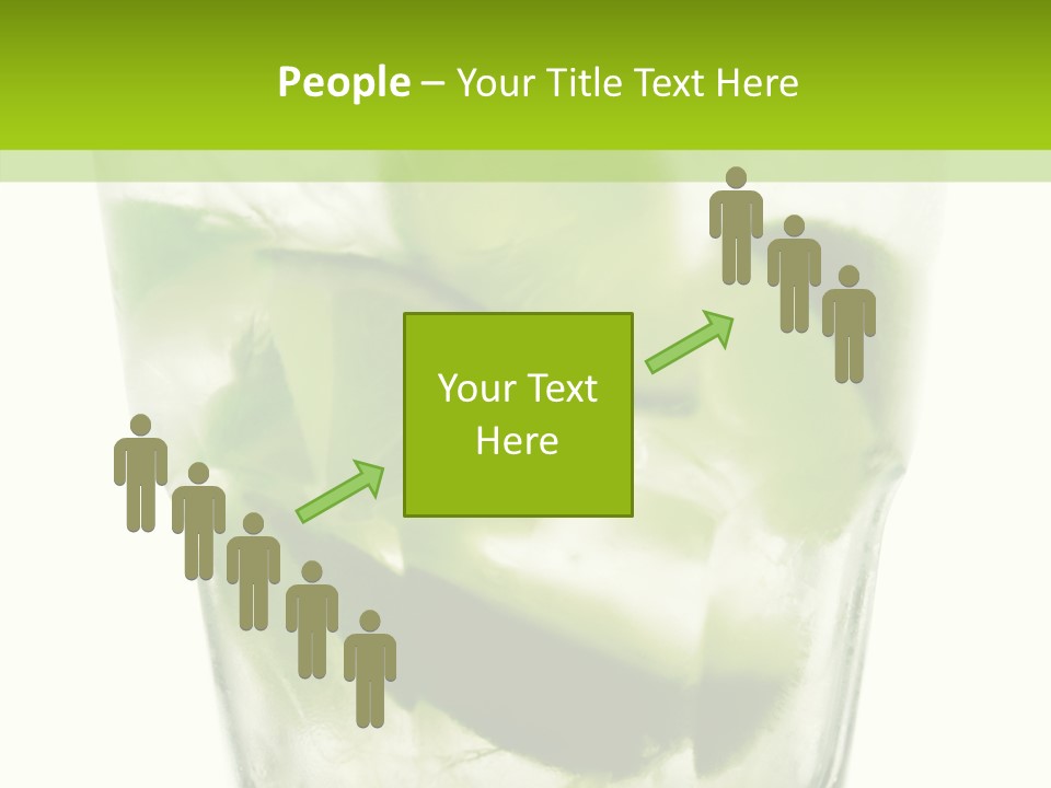 Mint National Poured PowerPoint Template