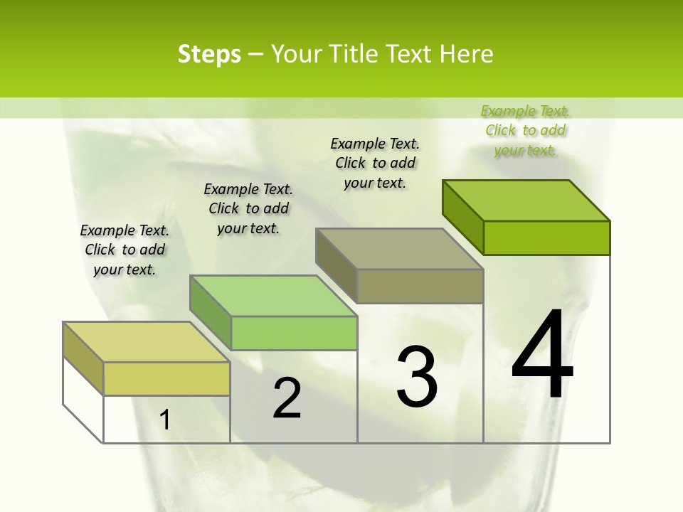Mint National Poured PowerPoint Template