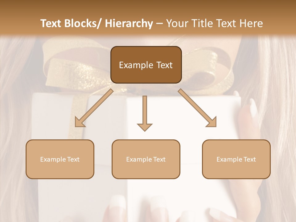 Caucasian Celebration Eyes PowerPoint Template