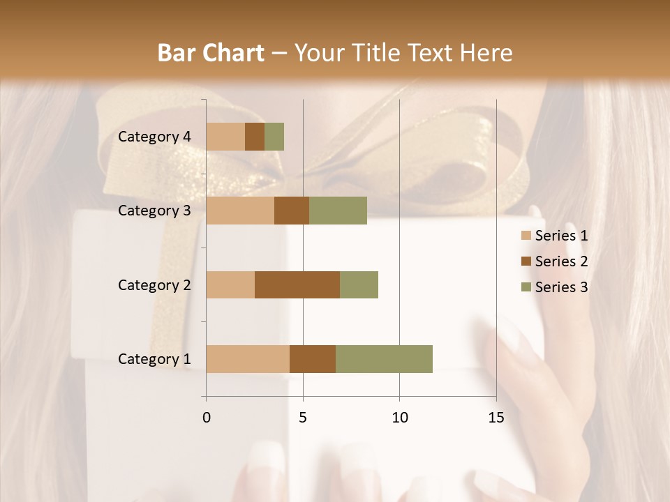 Caucasian Celebration Eyes PowerPoint Template