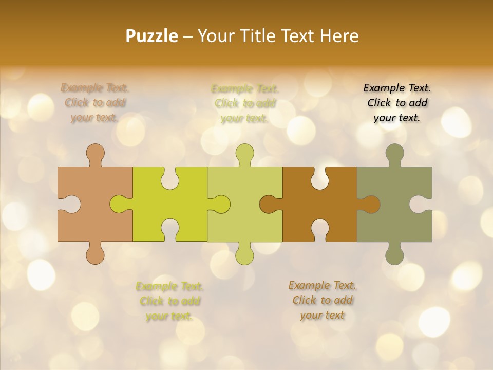Effect Beautiful Highlights PowerPoint Template