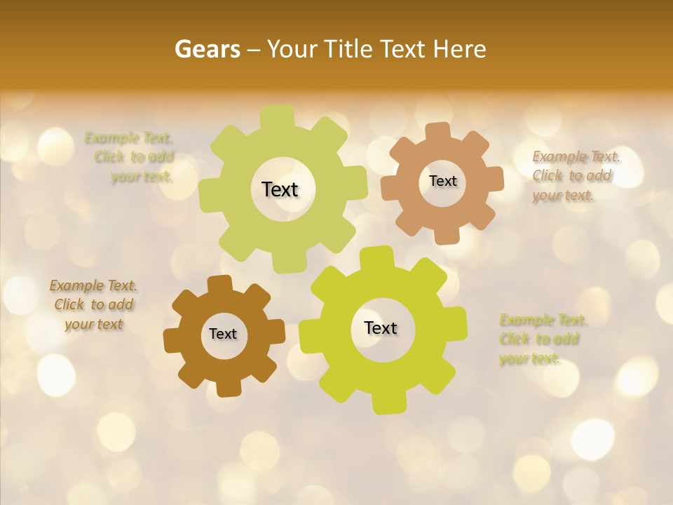 Effect Beautiful Highlights PowerPoint Template