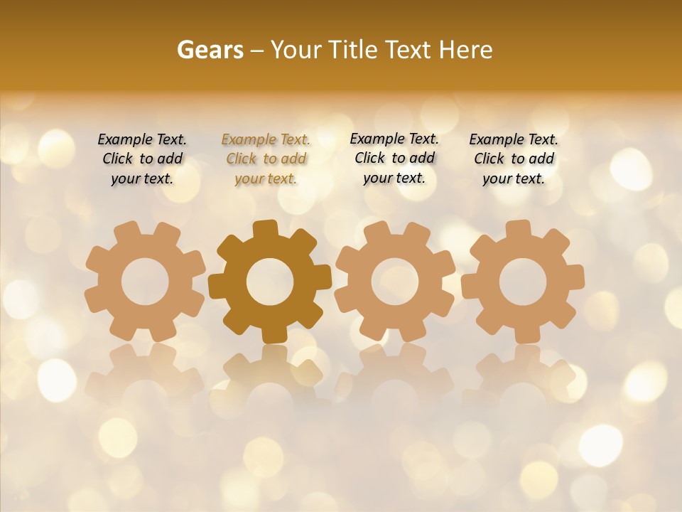 Effect Beautiful Highlights PowerPoint Template