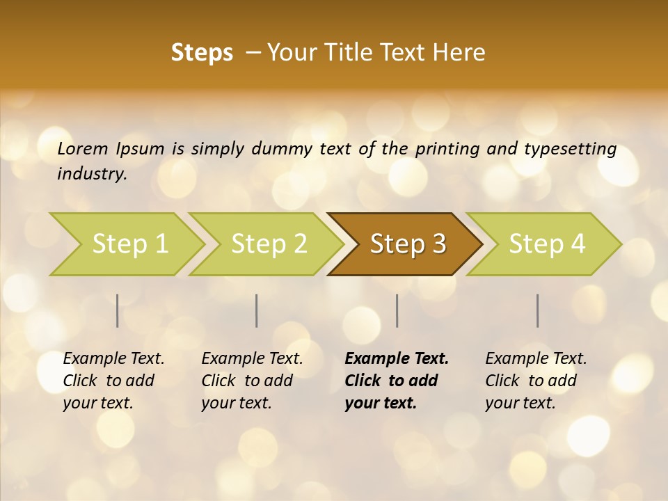 Effect Beautiful Highlights PowerPoint Template