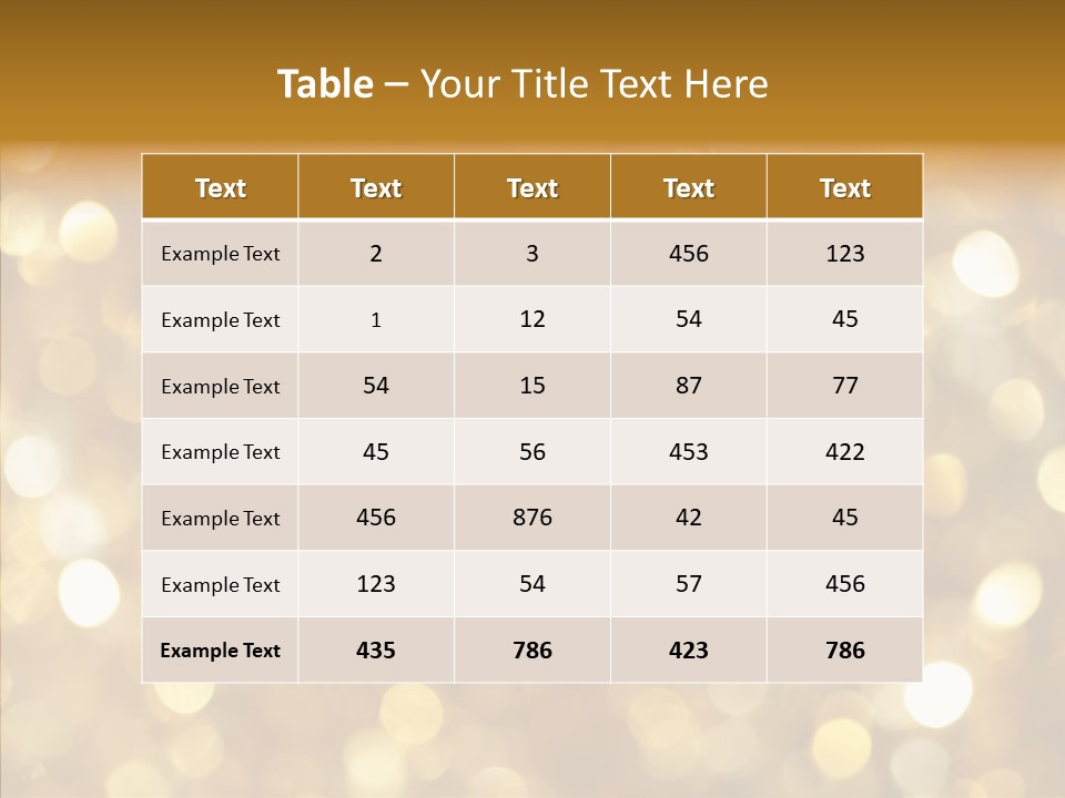 Effect Beautiful Highlights PowerPoint Template