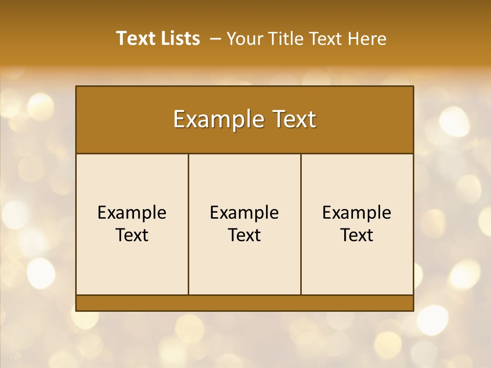 Effect Beautiful Highlights PowerPoint Template
