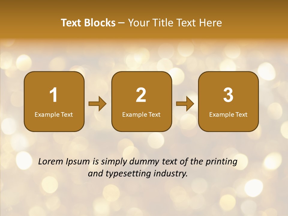 Effect Beautiful Highlights PowerPoint Template