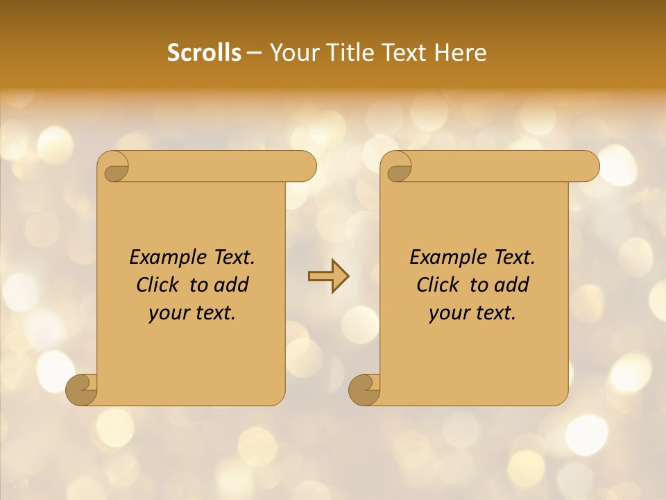 Effect Beautiful Highlights PowerPoint Template