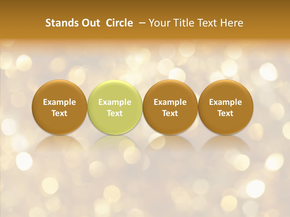 Effect Beautiful Highlights PowerPoint Template