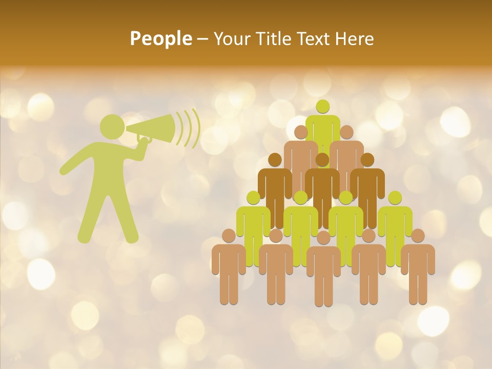 Effect Beautiful Highlights PowerPoint Template