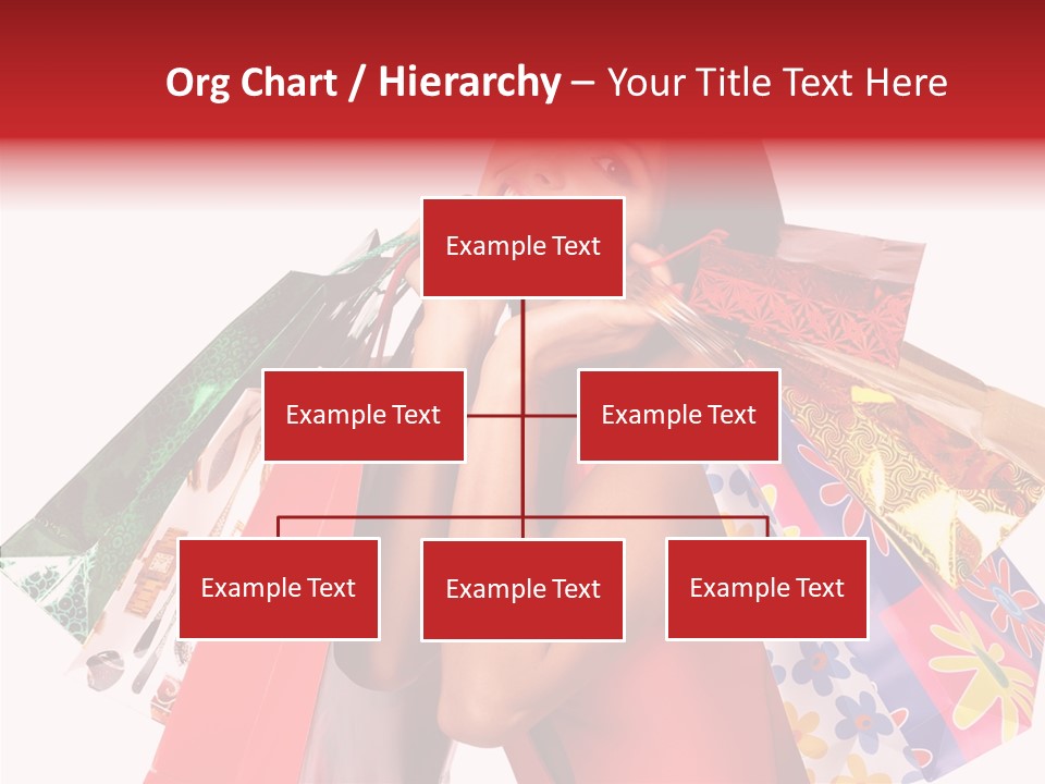 Isolated Girl Sale PowerPoint Template