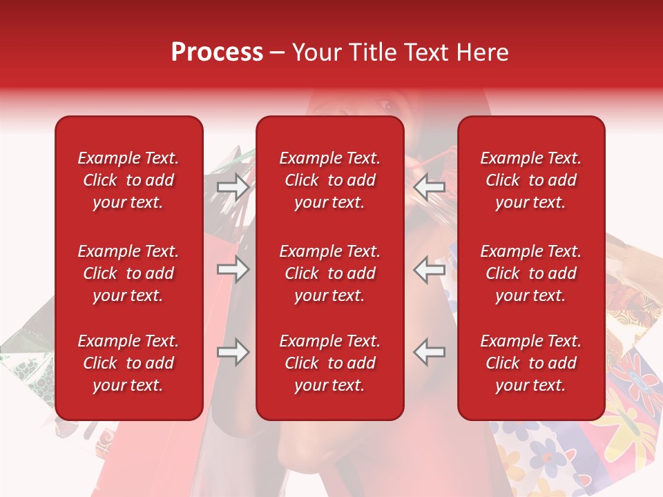 Isolated Girl Sale PowerPoint Template