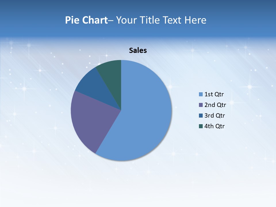 Shine Christmas Stars PowerPoint Template