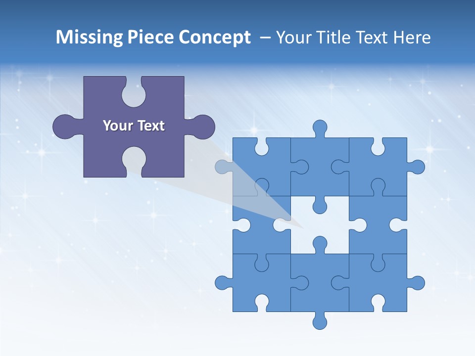 Shine Christmas Stars PowerPoint Template