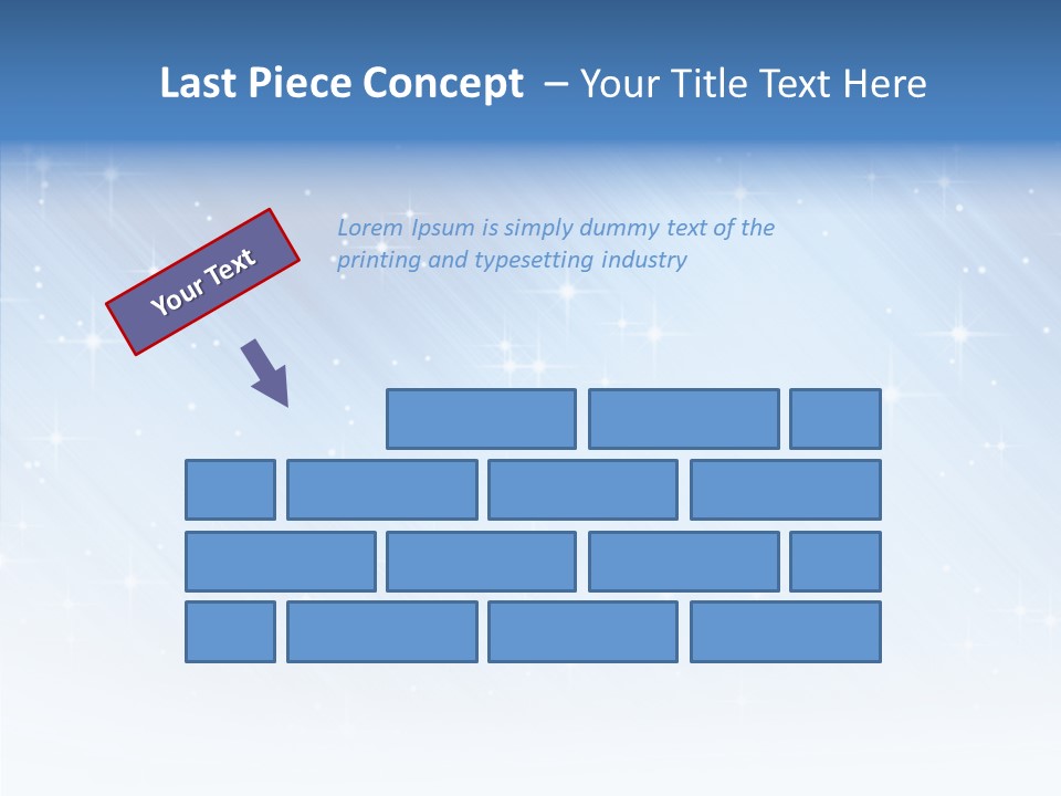 Shine Christmas Stars PowerPoint Template