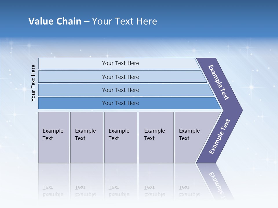 Shine Christmas Stars PowerPoint Template