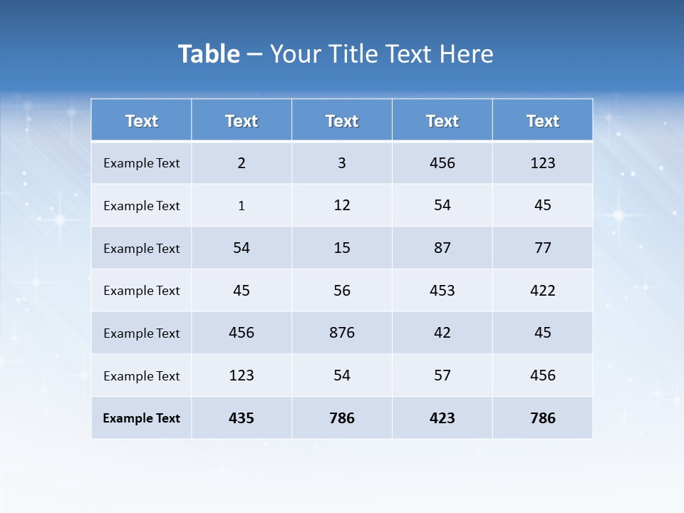 Shine Christmas Stars PowerPoint Template