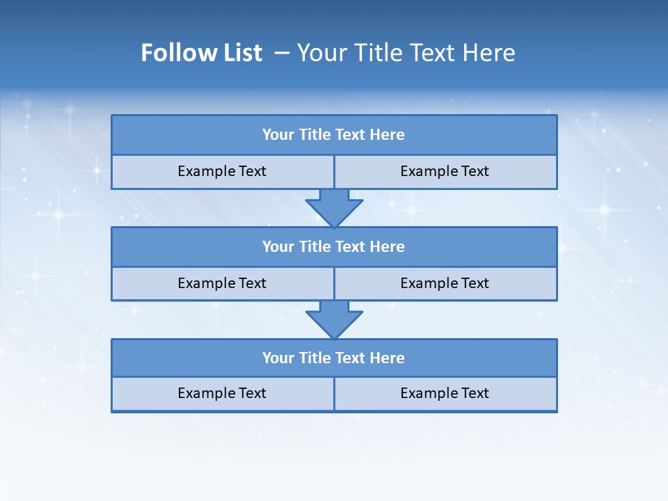 Shine Christmas Stars PowerPoint Template