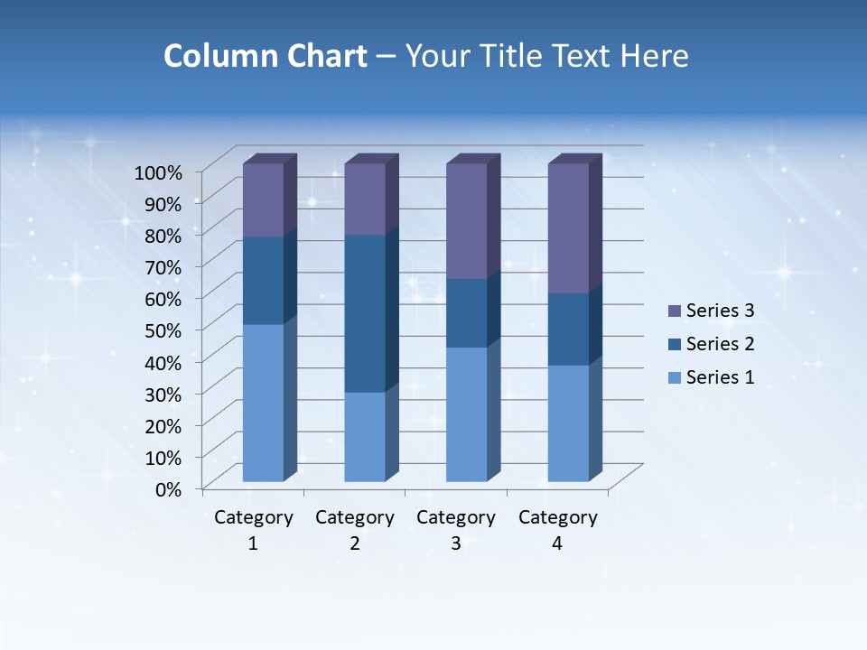 Shine Christmas Stars PowerPoint Template