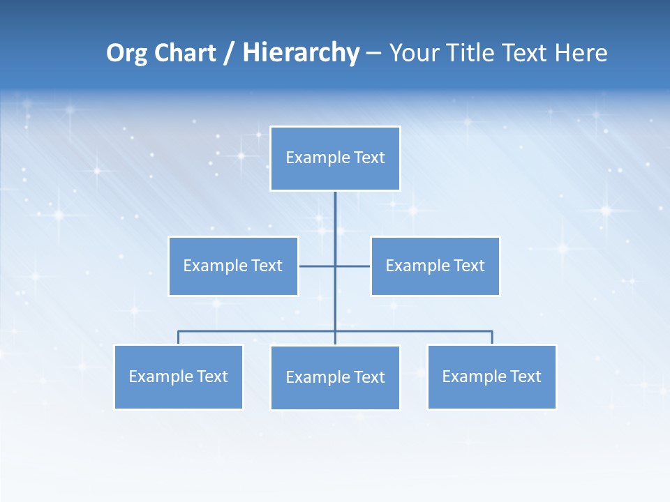Shine Christmas Stars PowerPoint Template