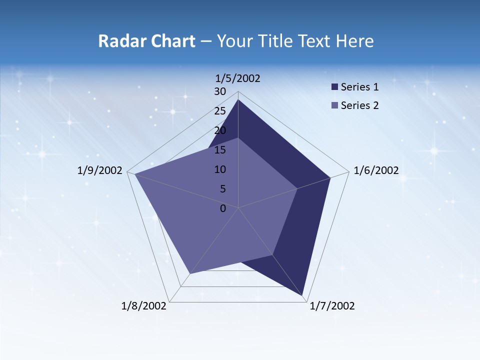 Shine Christmas Stars PowerPoint Template