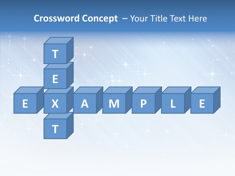 Shine Christmas Stars PowerPoint Template