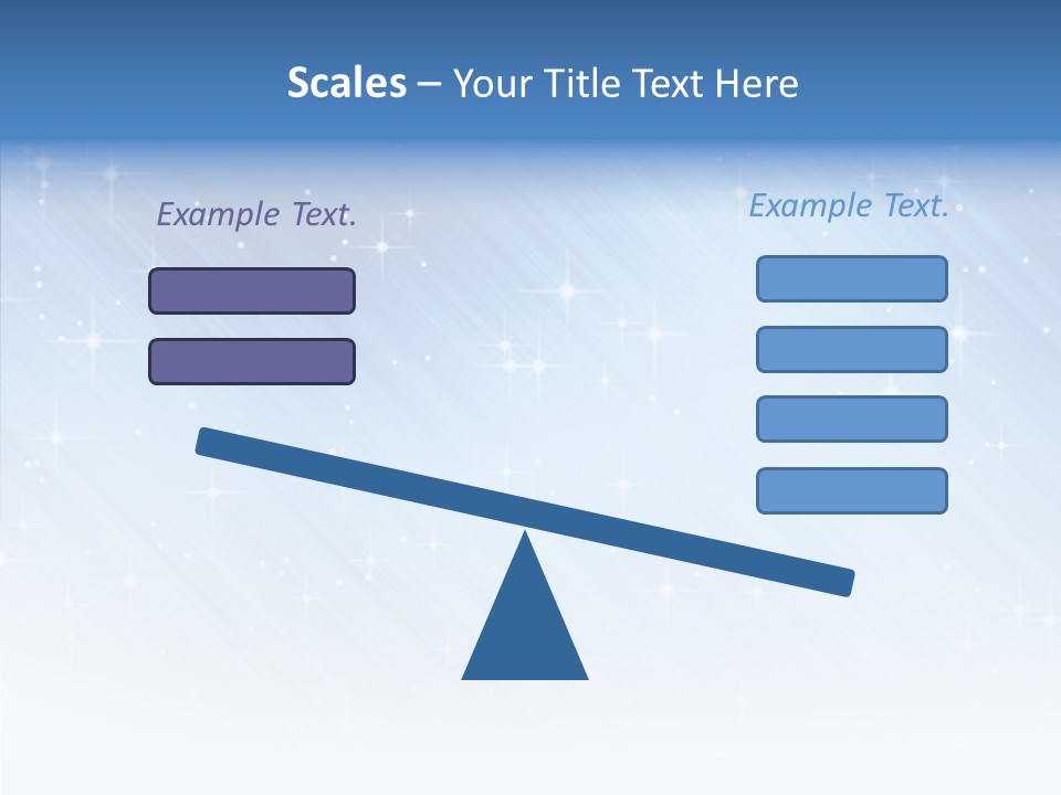 Shine Christmas Stars PowerPoint Template