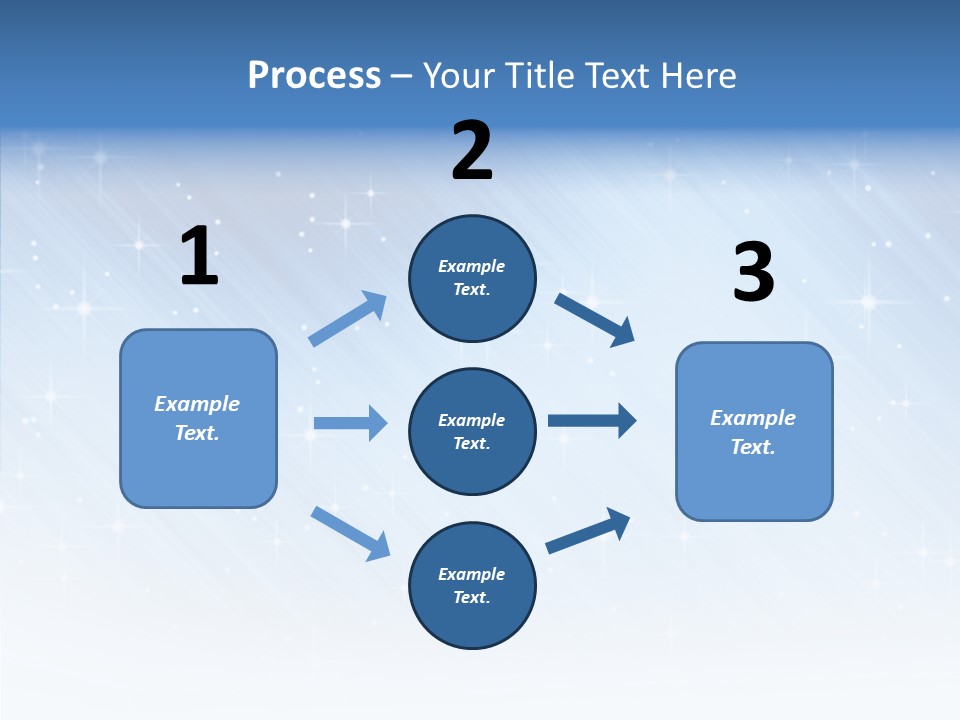 Shine Christmas Stars PowerPoint Template
