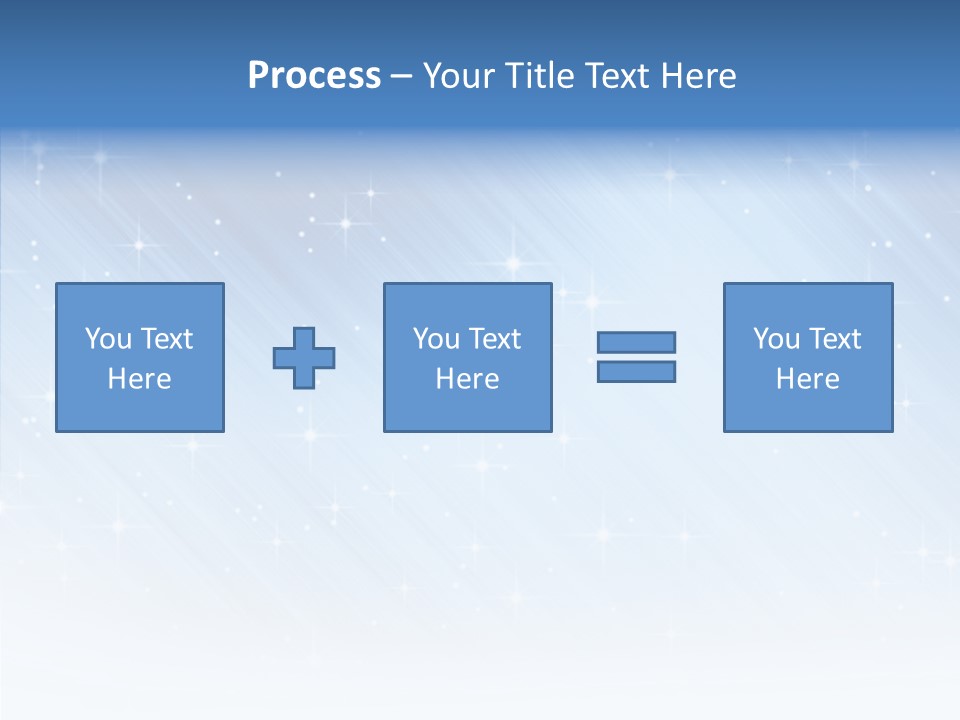 Shine Christmas Stars PowerPoint Template
