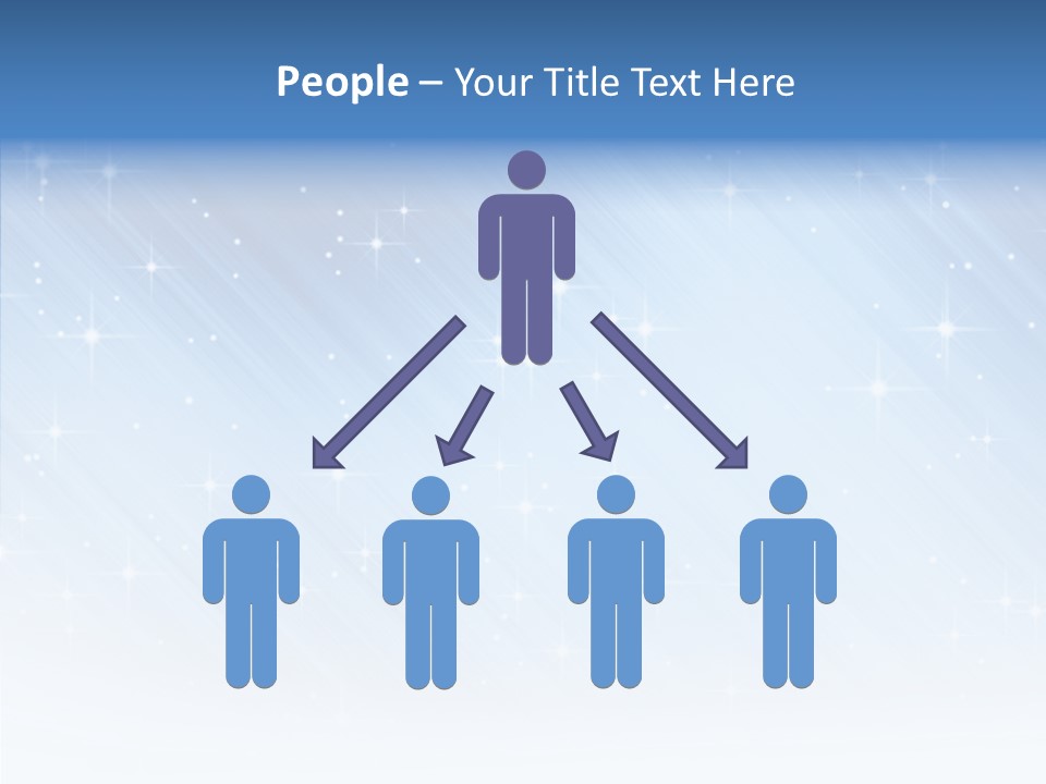 Shine Christmas Stars PowerPoint Template