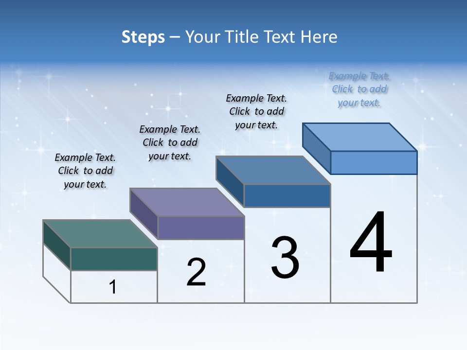 Shine Christmas Stars PowerPoint Template