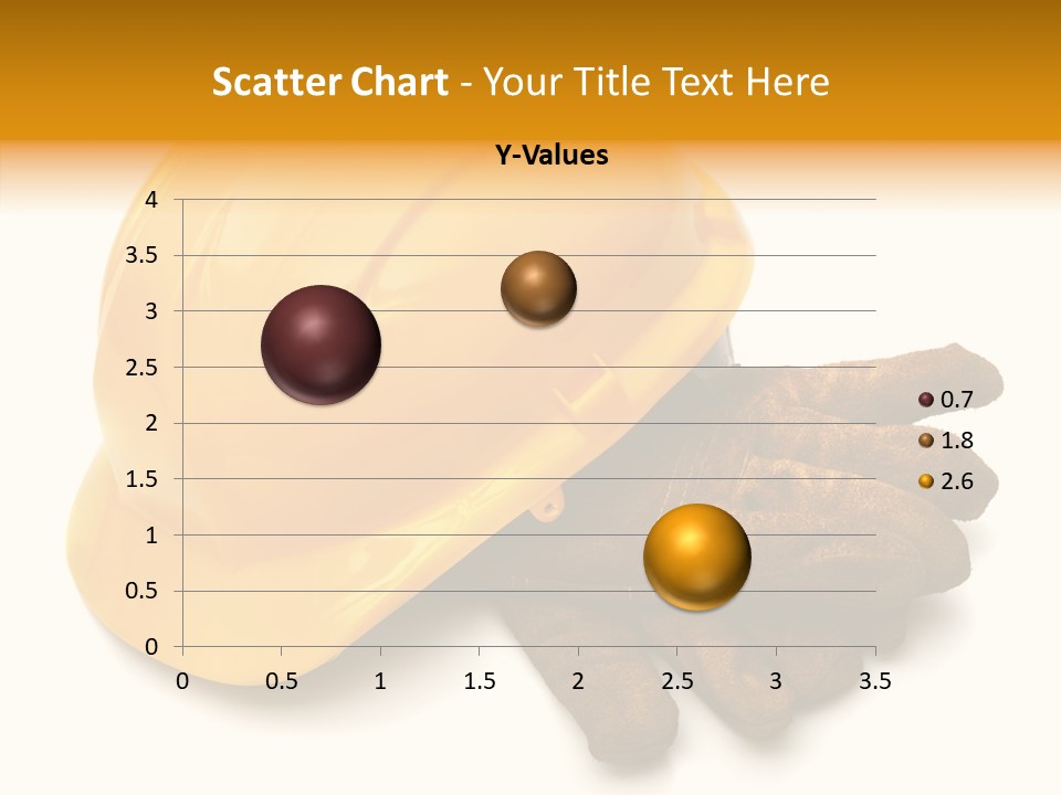 Construction Protective Head PowerPoint Template