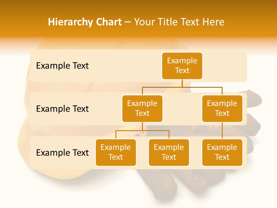 Construction Protective Head PowerPoint Template