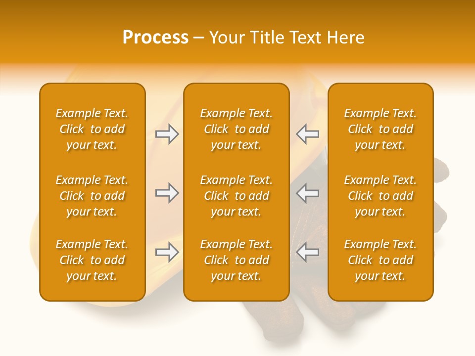 Construction Protective Head PowerPoint Template