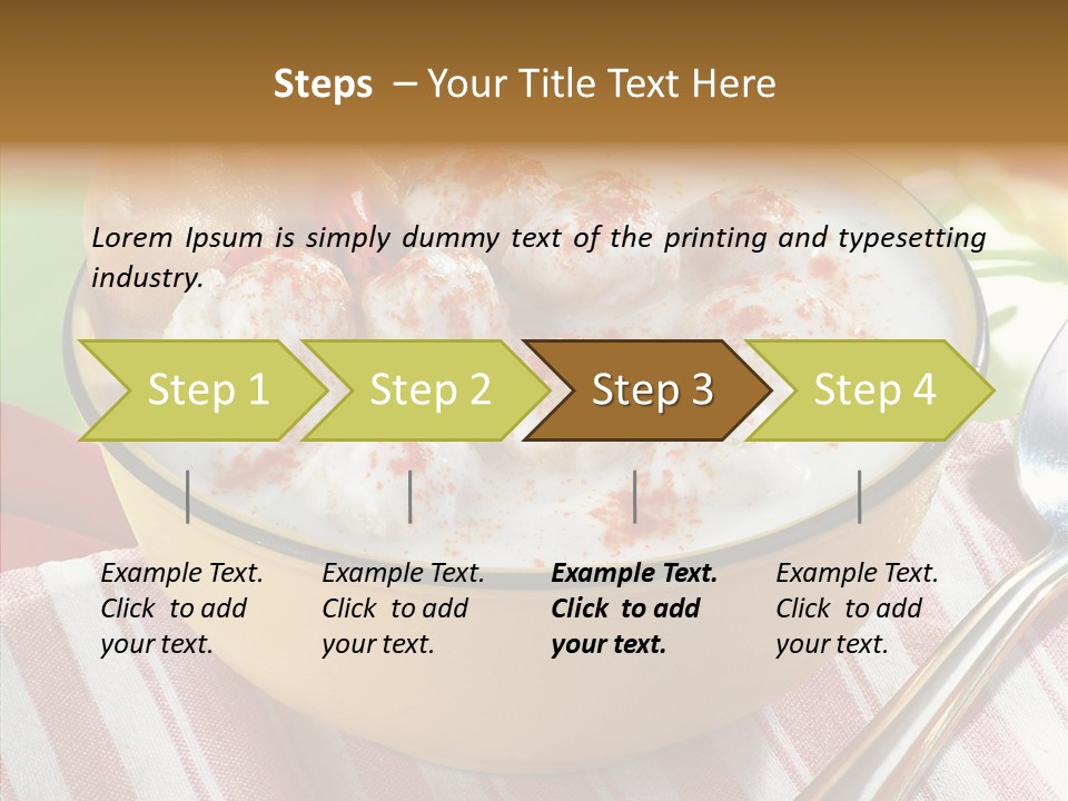 Ramadan Asian Lunch PowerPoint Template