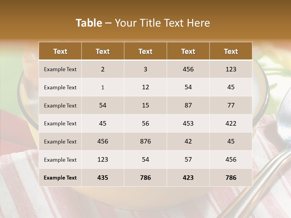 Ramadan Asian Lunch PowerPoint Template