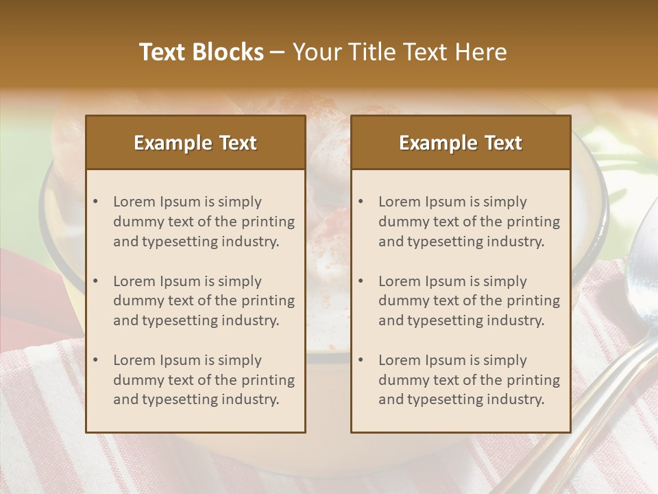 Ramadan Asian Lunch PowerPoint Template